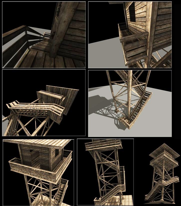 Wooden Watch Tower preview image 3